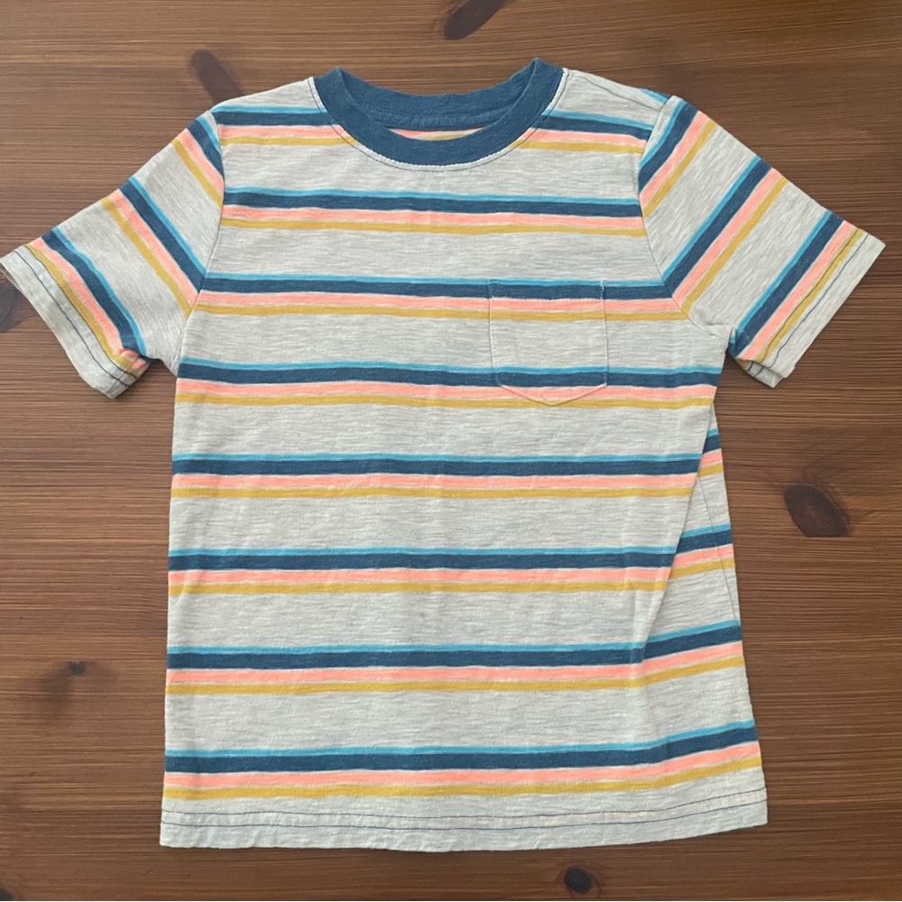 4/$13 Arizona Jeans Co Striped Shirt - XS 6/7